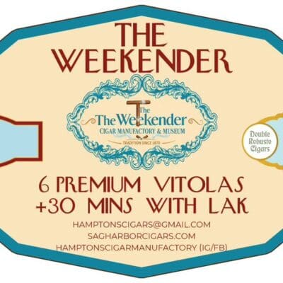 Weekender Cigar Package