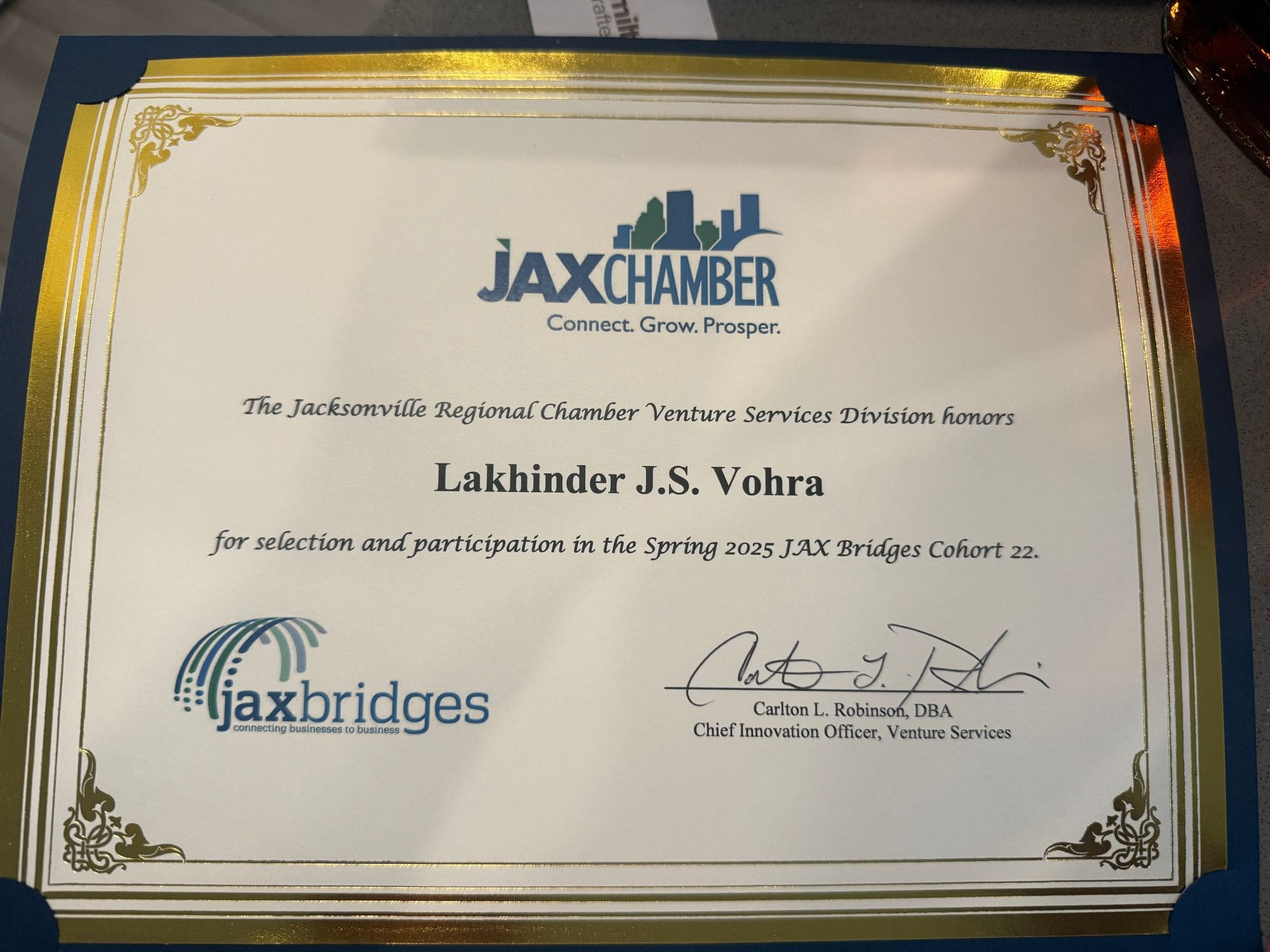 Recognition from Jaxbridges